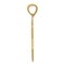 14K Yellow Gold Star of David Pendant FindingKing Jewerly 30.9mm x 19.8mm